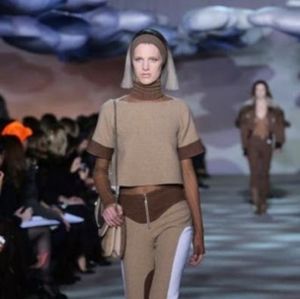 Marc Jacob's Runway Doubleface Wool Crop Top